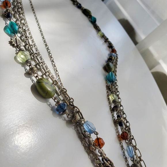 Premier Designs Costa Rica Multi-Strand Necklace - Picture 3 of 8